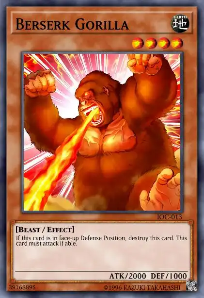 Edison Rulings for Berserk Gorilla